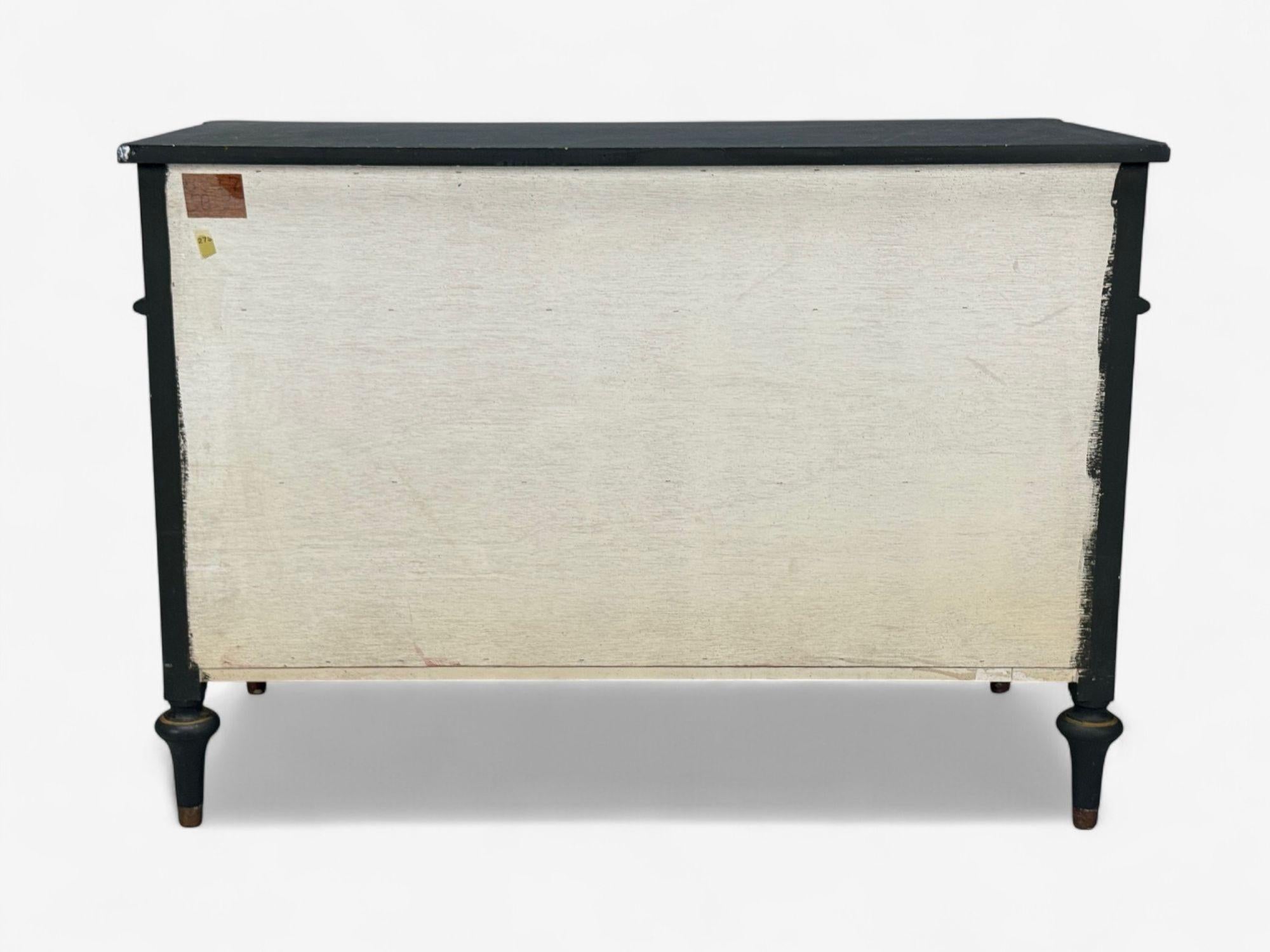 Jacques Bodart, Commode dipinta di verde in stile Luigi XVI, USA, anni '60 in vendita 6