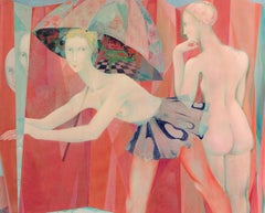 Jacques Boéri, Acrylic on Canvas, Signed and Dated