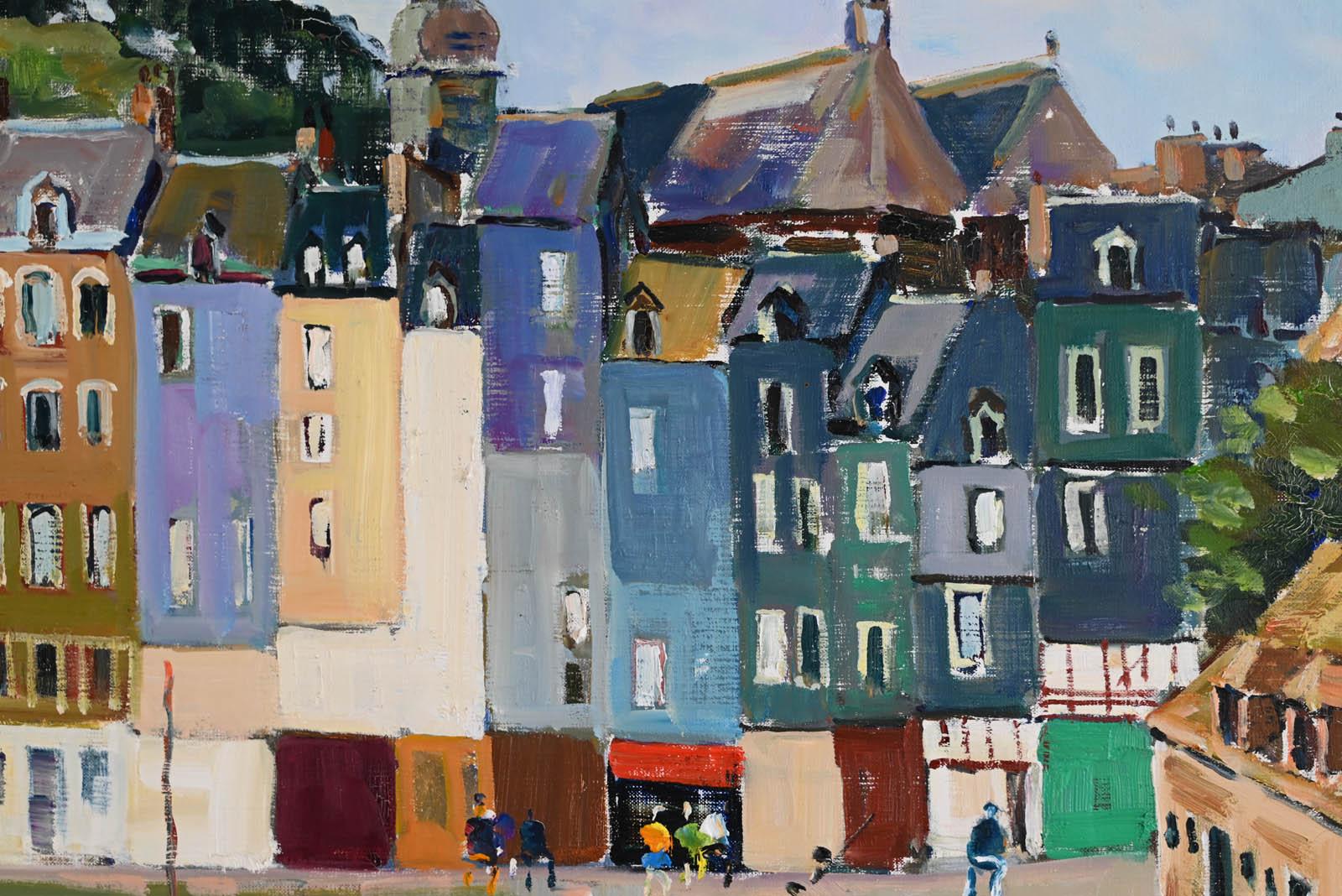 Jacques Bouyssou (1926-1997)

Honfleur, le Vieux Bassin

Olio su tela originale, in perfette condizioni, tela originale.
Dimensioni: 73 x 92 cm
Firmato in basso a sinistra
Cornice vintage
Provenienza : Collezione privata, Parigi

Quadro venduto con