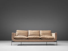Jacques Brule Sofa with Metal Frame