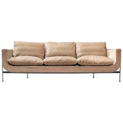Jacques Brule Sofa with Metal Frame