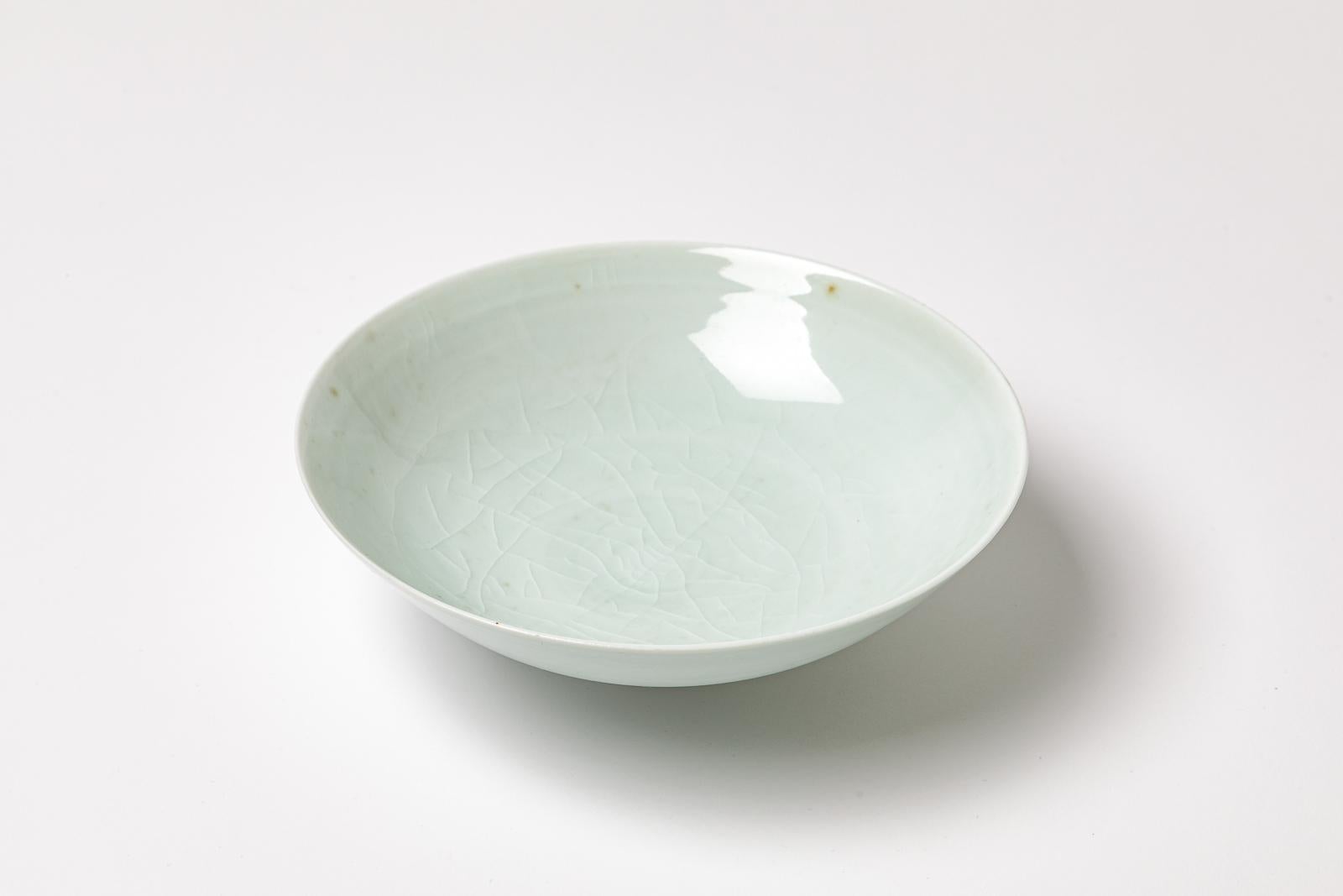 Mid-Century Modern Bol ou tasse en céramique au design en porcelaine de Jacques Buchholtz du 20ème siècle 2/9 en vente