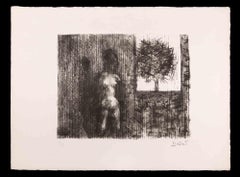 Innenansicht –  Lithographie von Jacques Busse – Mitte des 20. Jahrhunderts