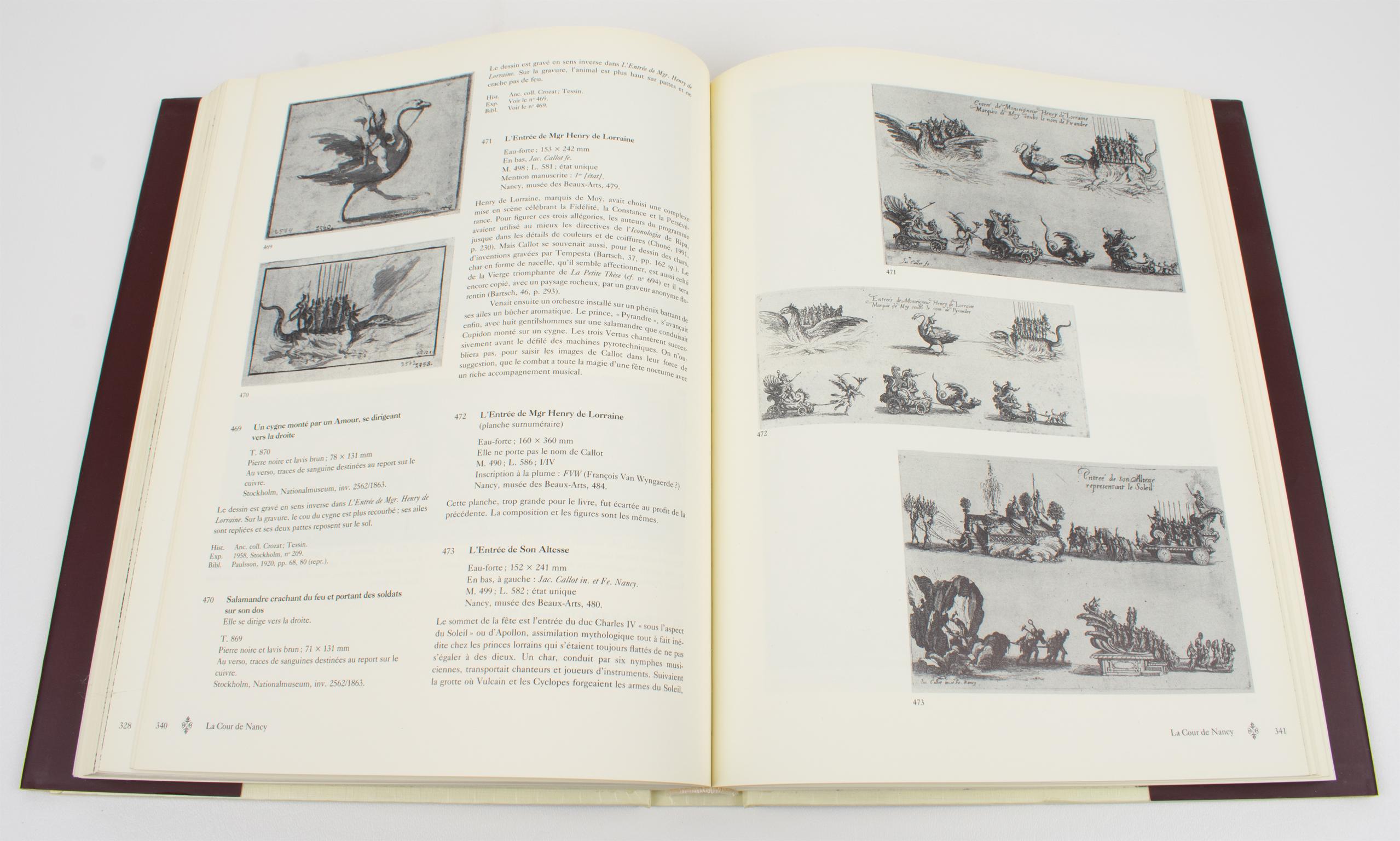 Jacques Callot 1592 - 1635, Libro francese di Paulette Choné, 1992 In condizioni buone in vendita a Atlanta, GA