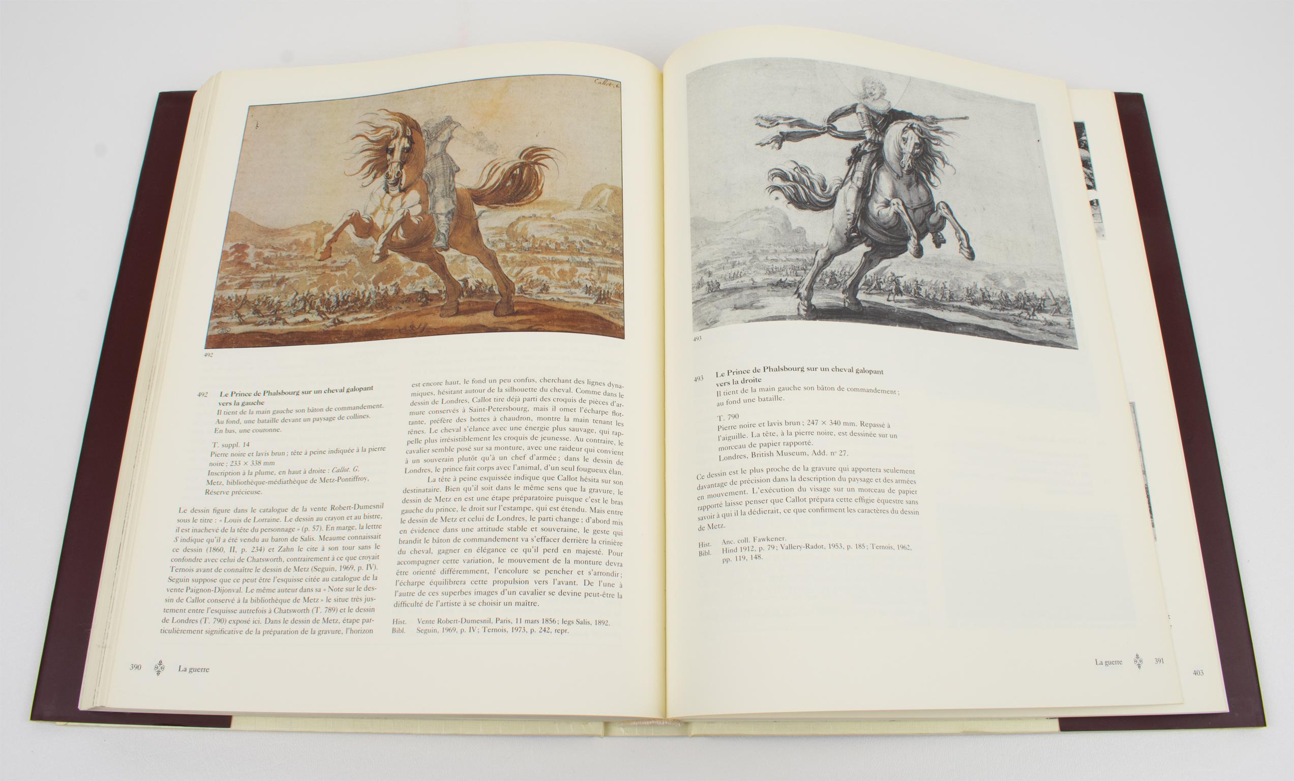 Fine XX secolo Jacques Callot 1592 - 1635, Libro francese di Paulette Choné, 1992 in vendita