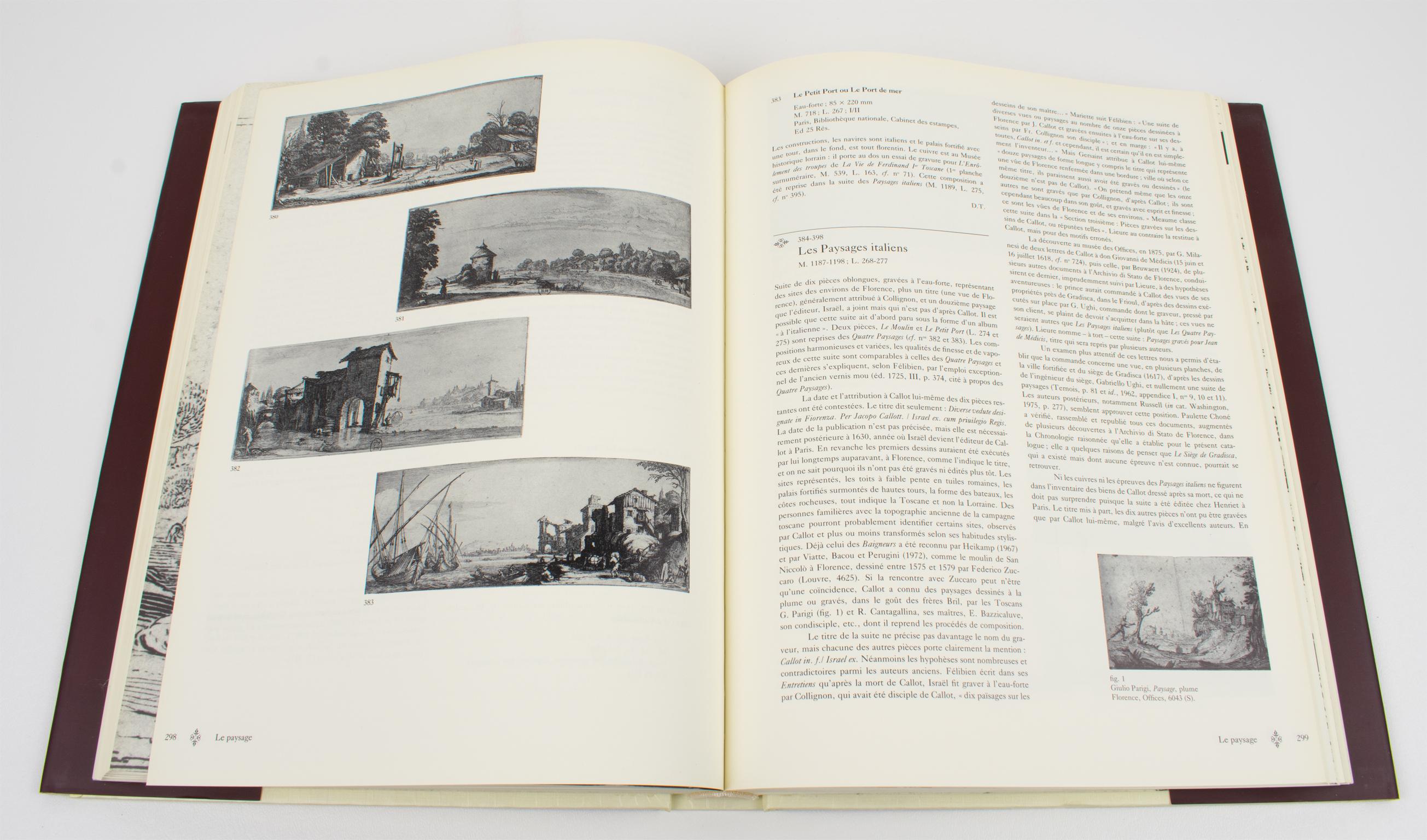 Jacques Callot 1592 - 1635, French Book by Paulette Choné, 1992 en vente 1