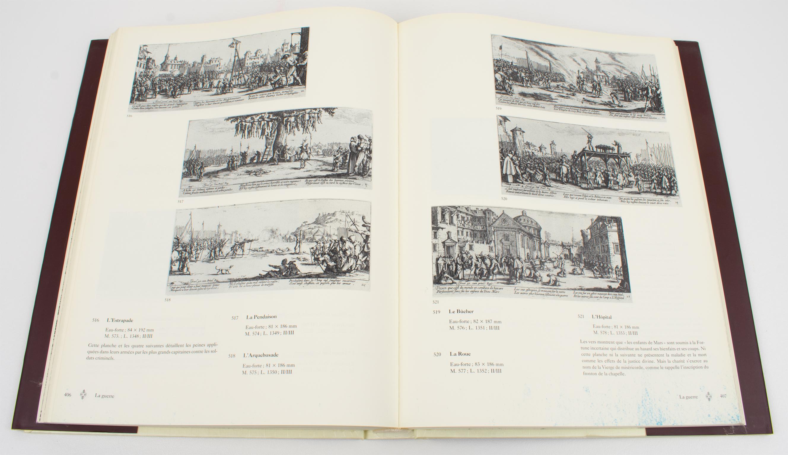 Jacques Callot, French Book by Paulette Choné, 1992 In Good Condition For Sale In Atlanta, GA
