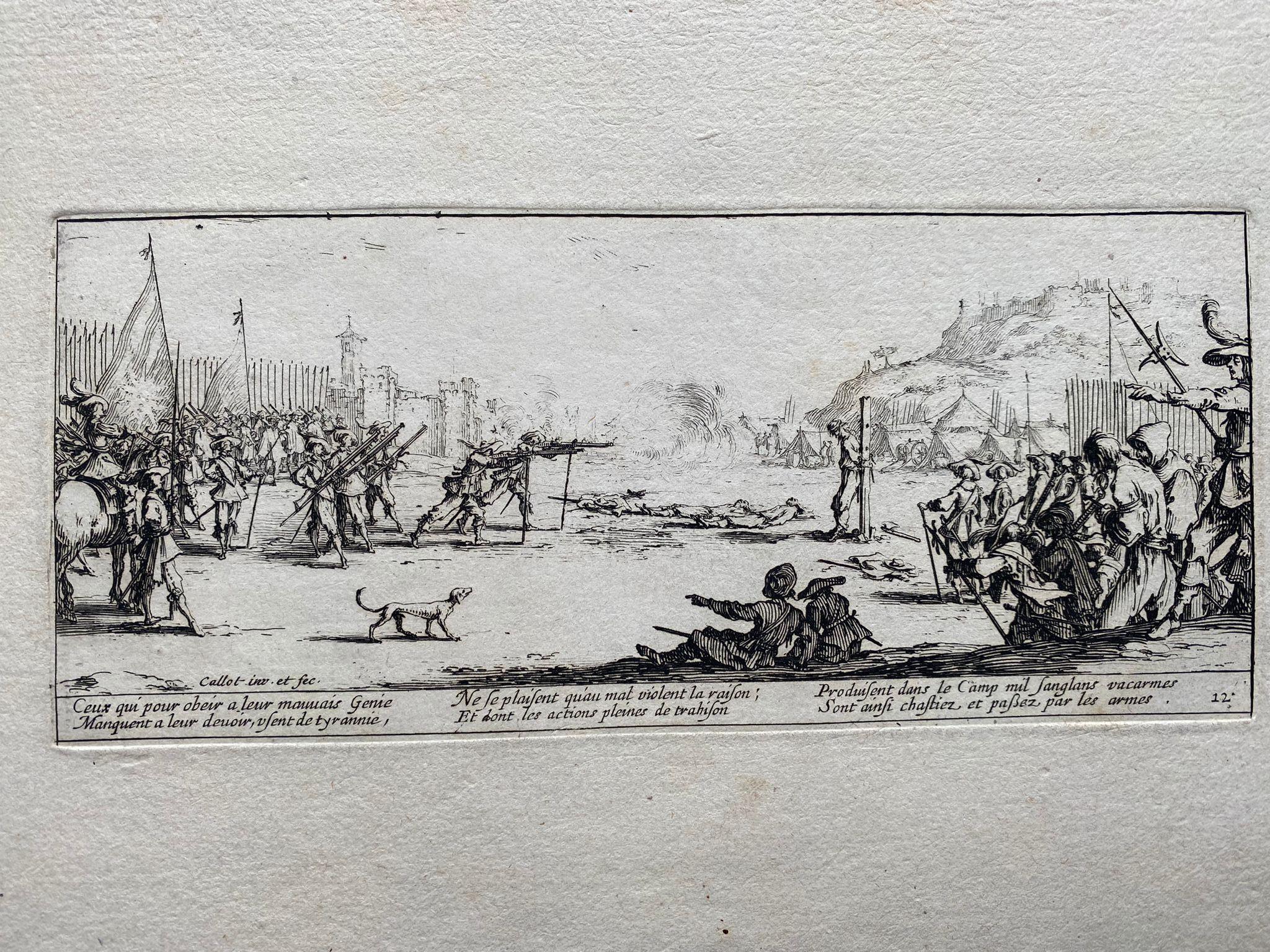 Jacques Callot Les Mis res Et Les Malheurs De La Guerre Set Of 