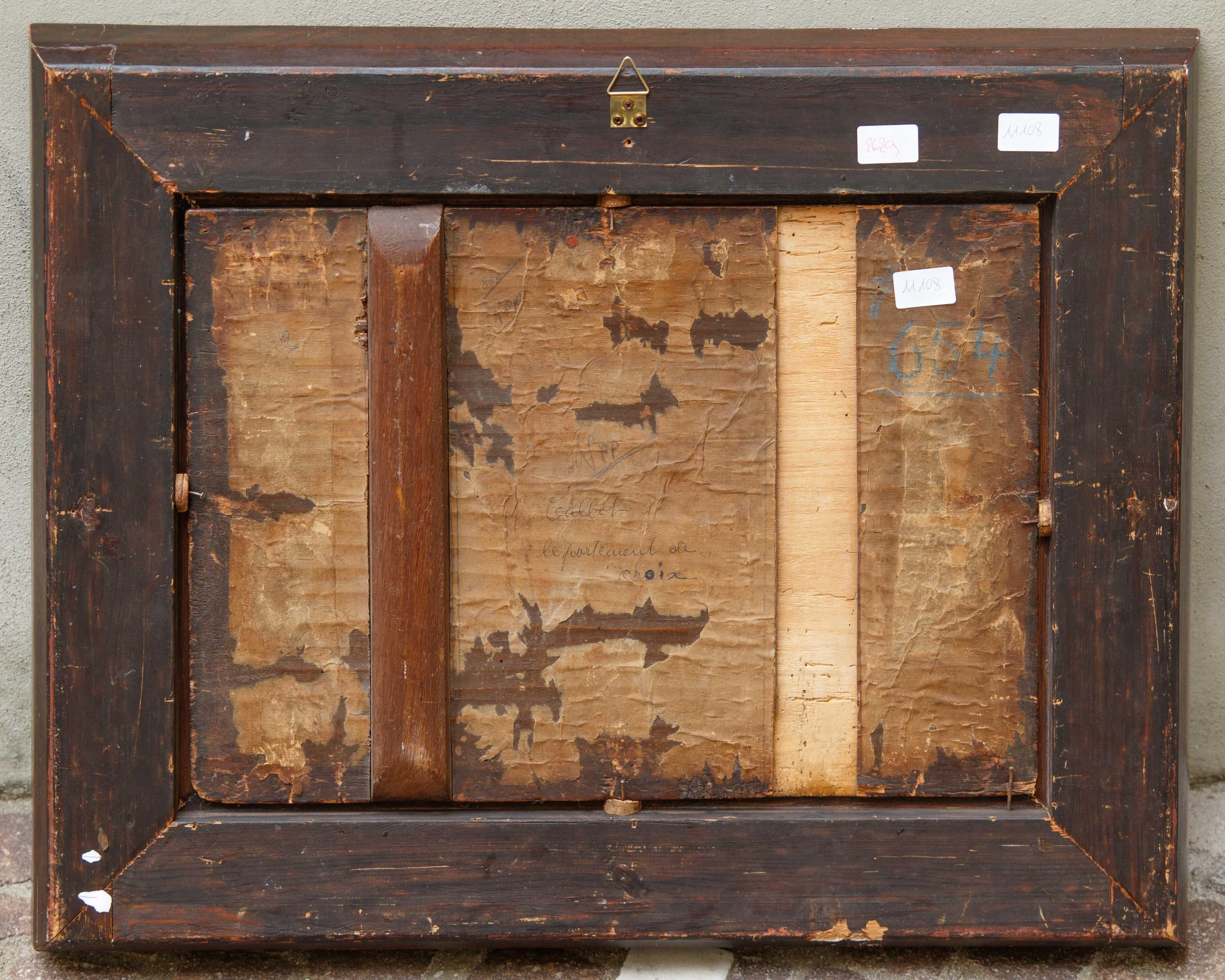 Seguace di Jacques Caillot, prima metà del XVIII secolo

Salita al calvario

Olio su tavola in rovere, cm 33 x 48

Con Cornice, cm 54 x 67

La leggenda narra di un giovane di nobile spirito, Jacques Callot, il quale, animato da un'irrefrenabile