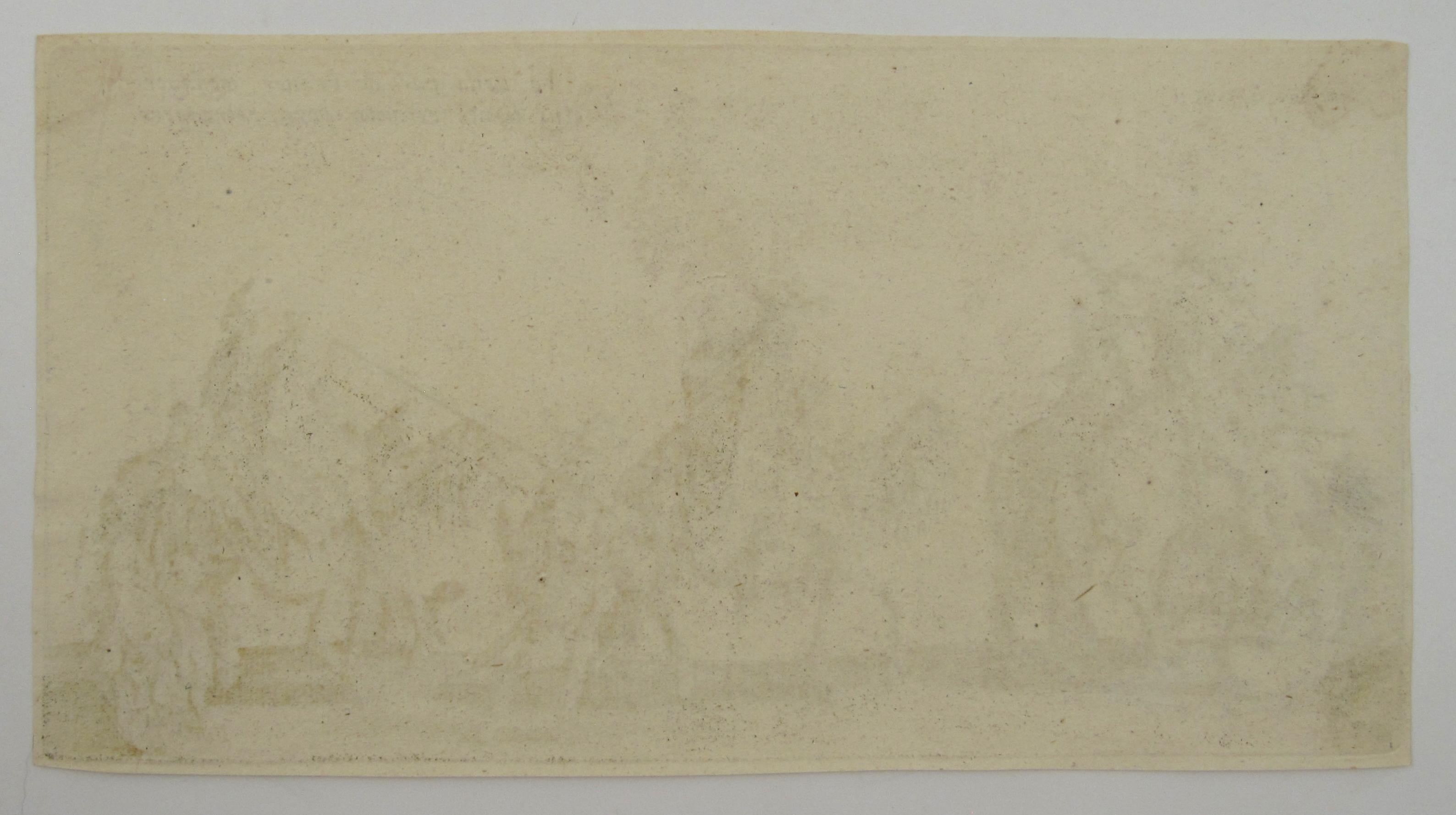 Jacques Callot ( 1592-1635 ) - Zingari in viaggio - Acquaforte Francia 5