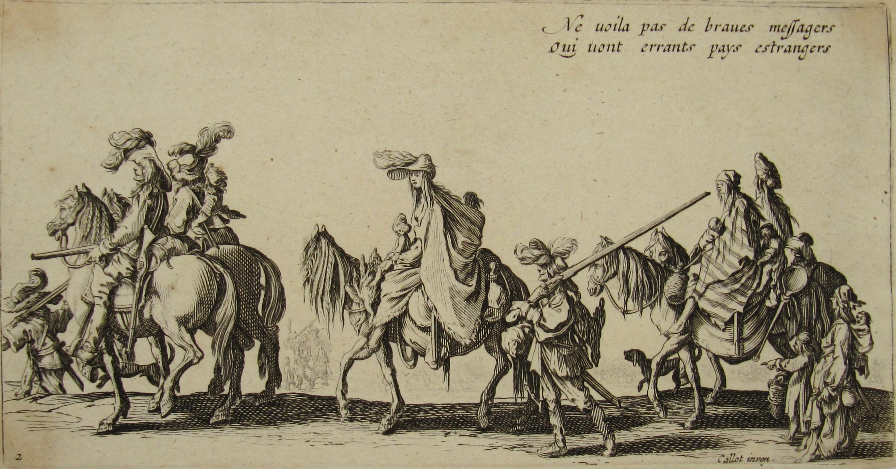 Jacques Callot Jacques Callot 1592 1635 Travelling Gypsies 