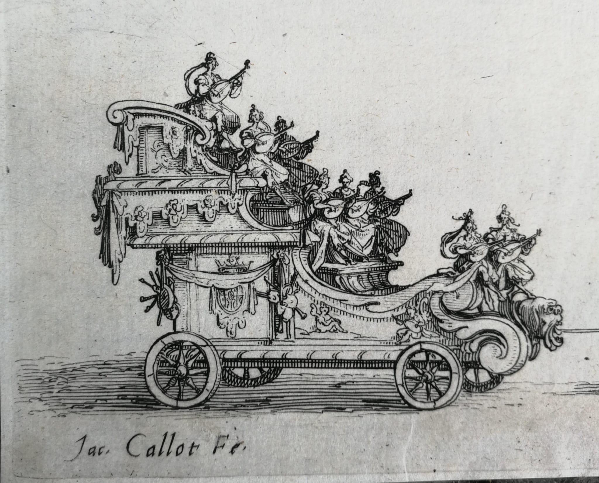 Jacques Callot, Entry of the Prince of Pfaltzbourg, Nancy Court Spectacle, 1627 For Sale 3