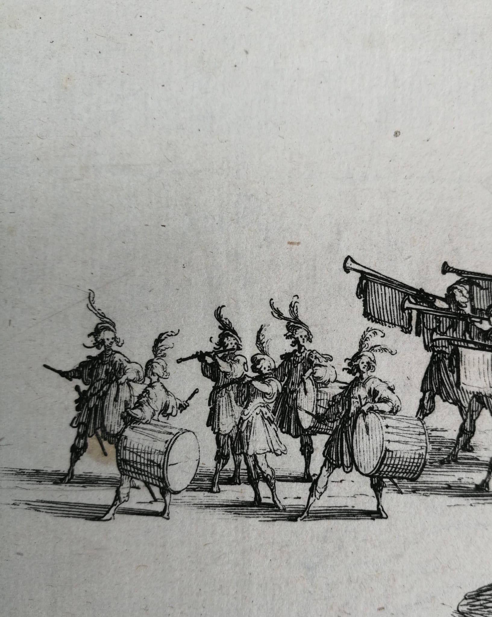 Jacques Callot, Entry of the Prince of Pfaltzbourg, Nancy Court Spectacle, 1627 For Sale 4