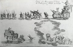 Jacques Callot, Entrada del príncipe de Pfaltzbourg, Espectáculo de la Corte de Nancy, 1627