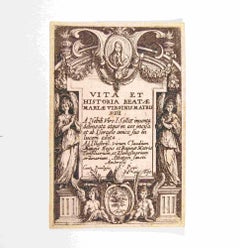 La Vie de la Vierge - Original Etching By Jacques Callot - 1633