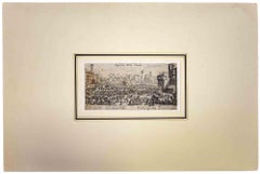 Supplicium sceleri Fraenum - Gravure de Jacques Callot - 1624/34