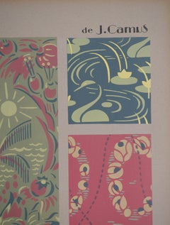 Art Deco : The Palm Tree under the Sun, 1933 - Original Lithograph