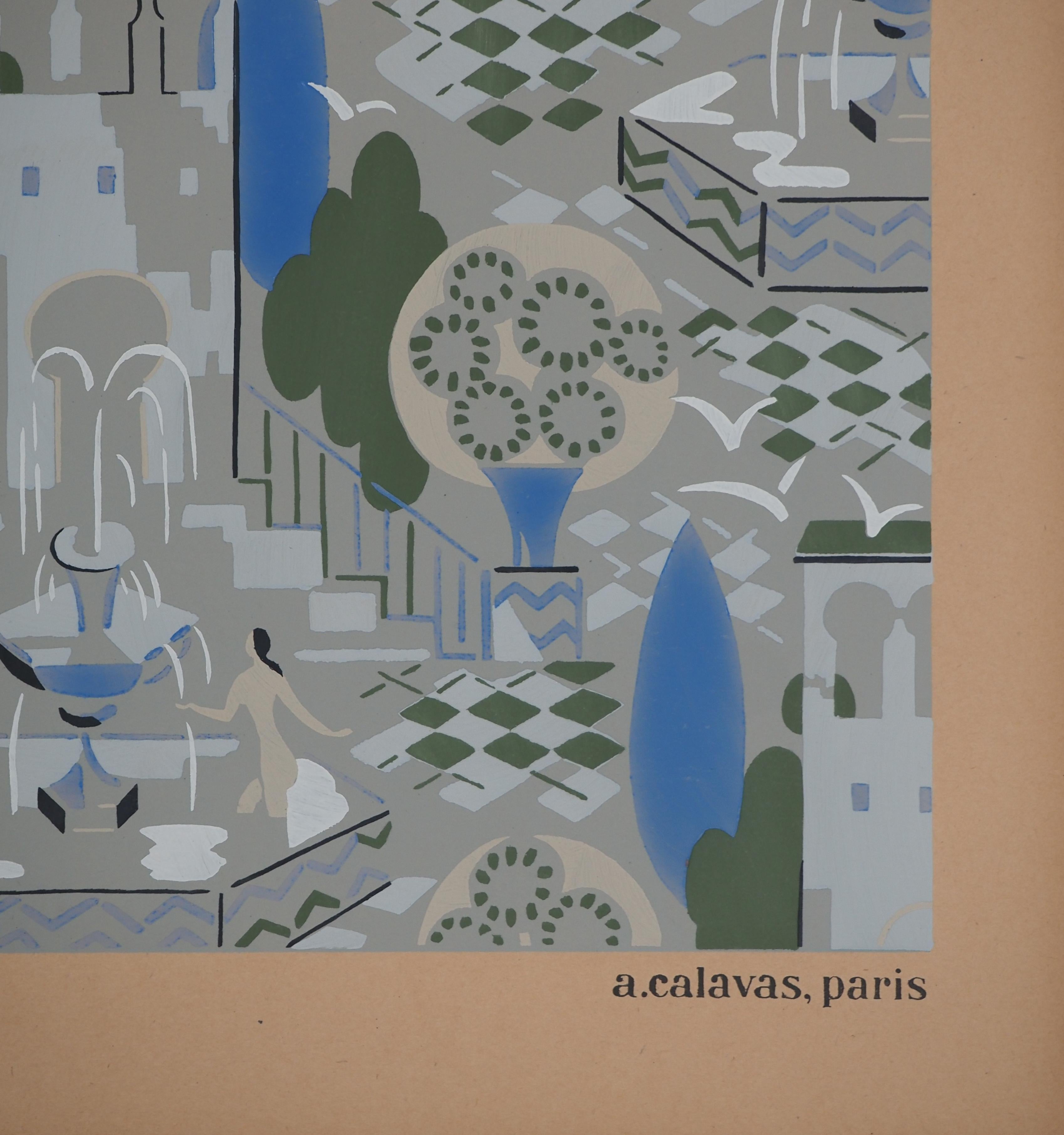 Jacques Camus
La Ciudad Gris, 1933

Litografía original y plantilla
Sin signo
Sobre papel 39 x 29 cm (c. 15,3 x 11,4 pulgadas)

INFORMACIÓN : Esta litografía forma parte de la carpeta 