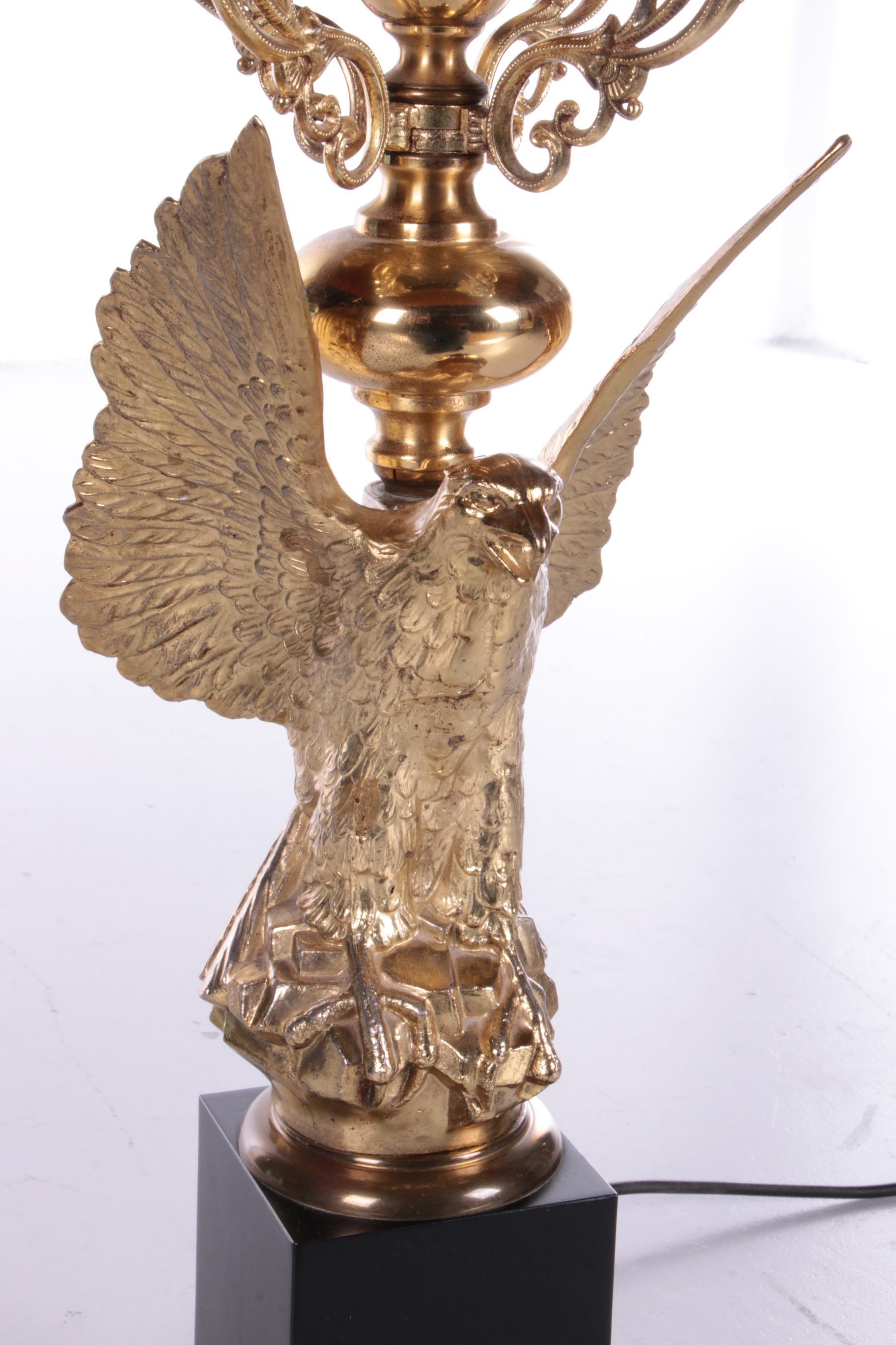 Lampe de bureau en forme d'aigle de Jacques Charles pour Maison Charles, Maison Charles en vente 5