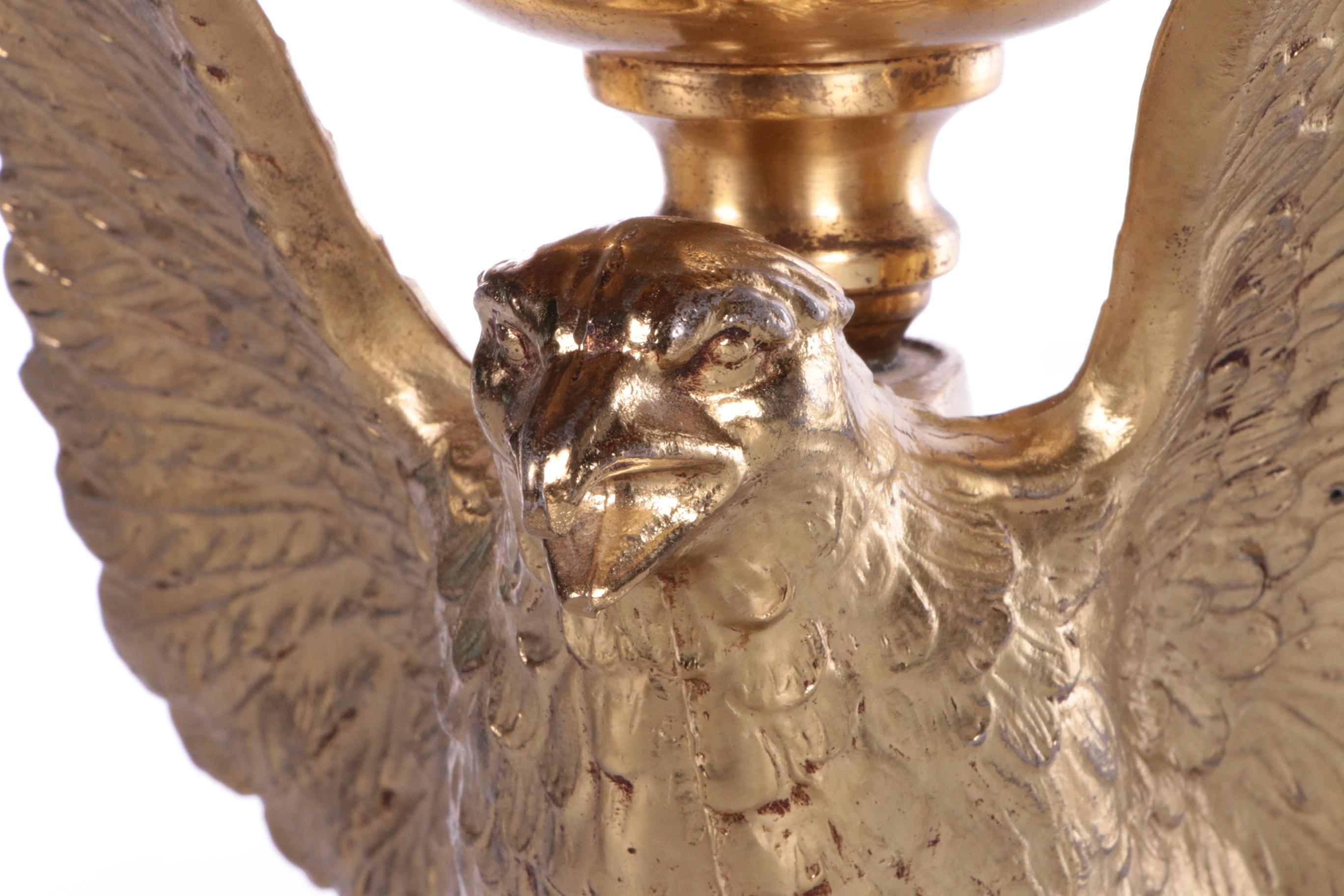 Lampe de bureau en forme d'aigle de Jacques Charles pour Maison Charles, Maison Charles en vente 7