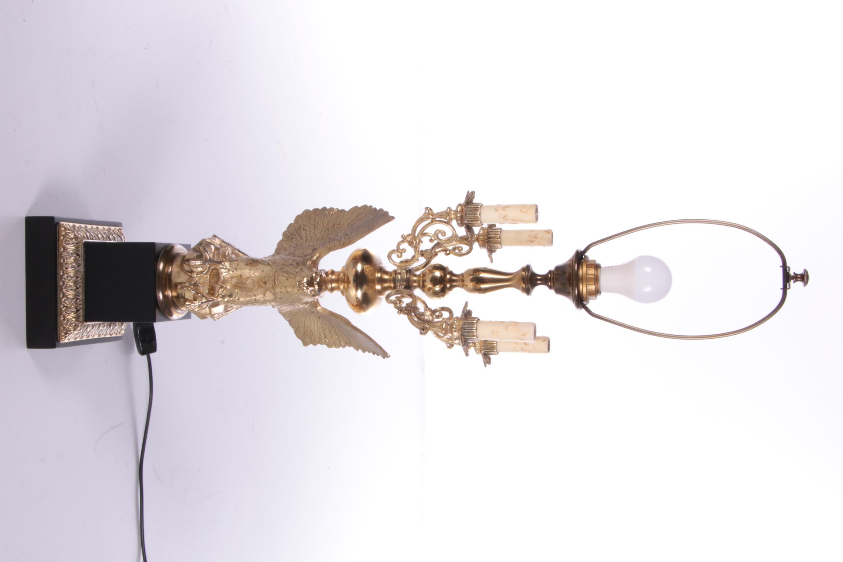 Lampe de bureau en forme d'aigle de Jacques Charles pour Maison Charles, Maison Charles en vente 11