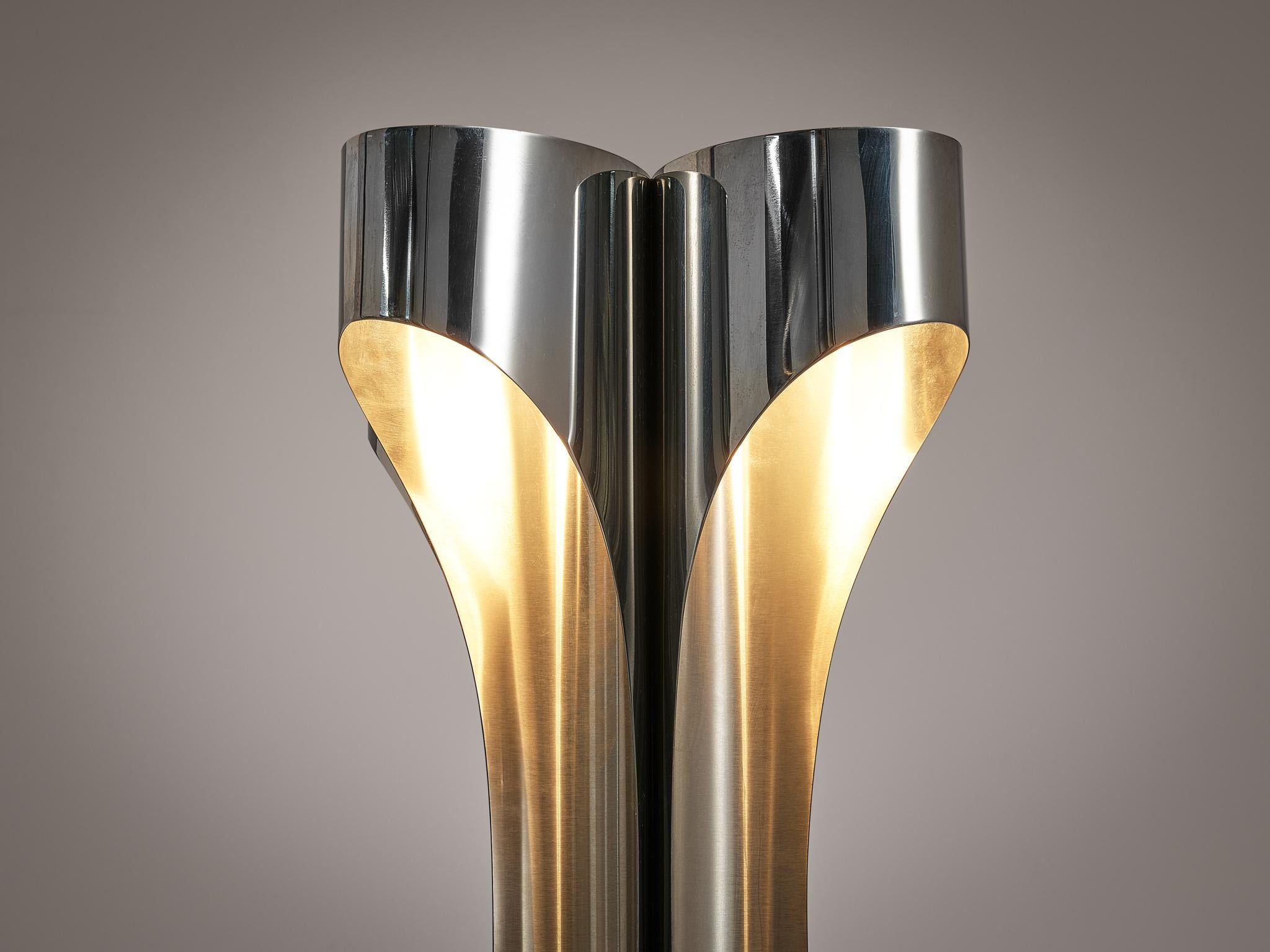 Jacques Charles for Maison Charles Table Lamp in Chrome 1