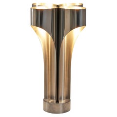 Jacques Charles for Maison Charles Table Lamp in Chrome