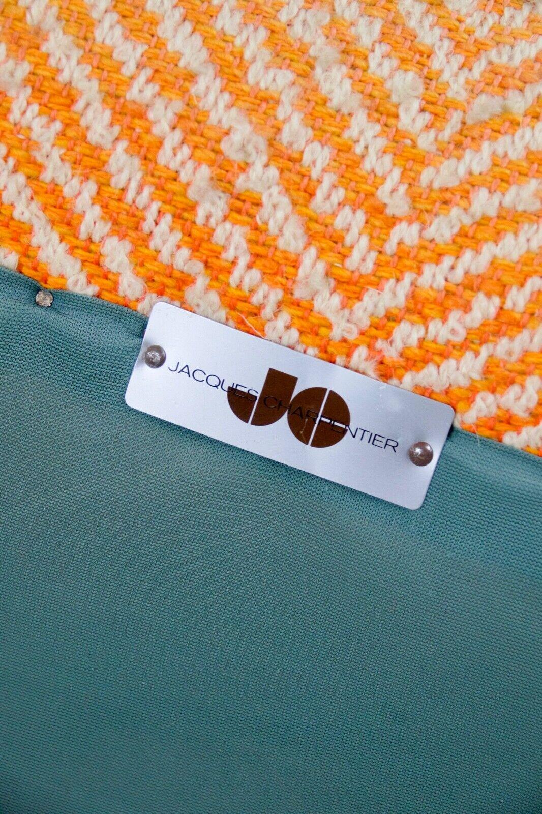 Fine XX secolo Jacques Charpentier per Maison Jansen, Pouf, Francia, metà del secolo 1970 in vendita