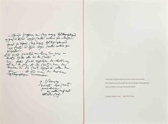 Lithographic Passages - Lithograph by Jacques Chemay - 1997