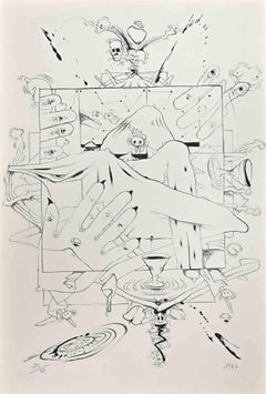 Passaggi litografici - Litografia di Jacques Chemay - 1997