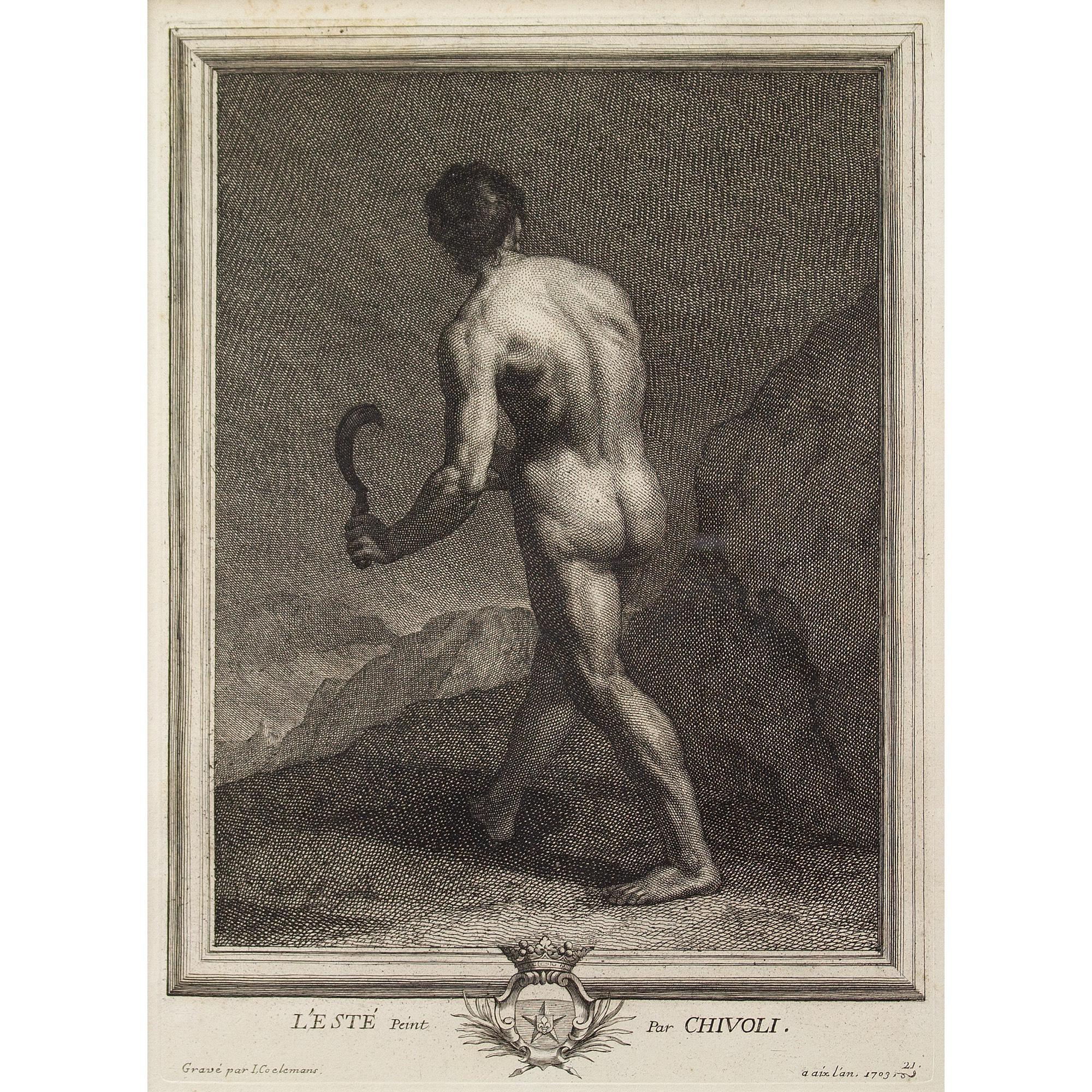 Jacques Coelemans After Chivoli, Engraving For Sale 1
