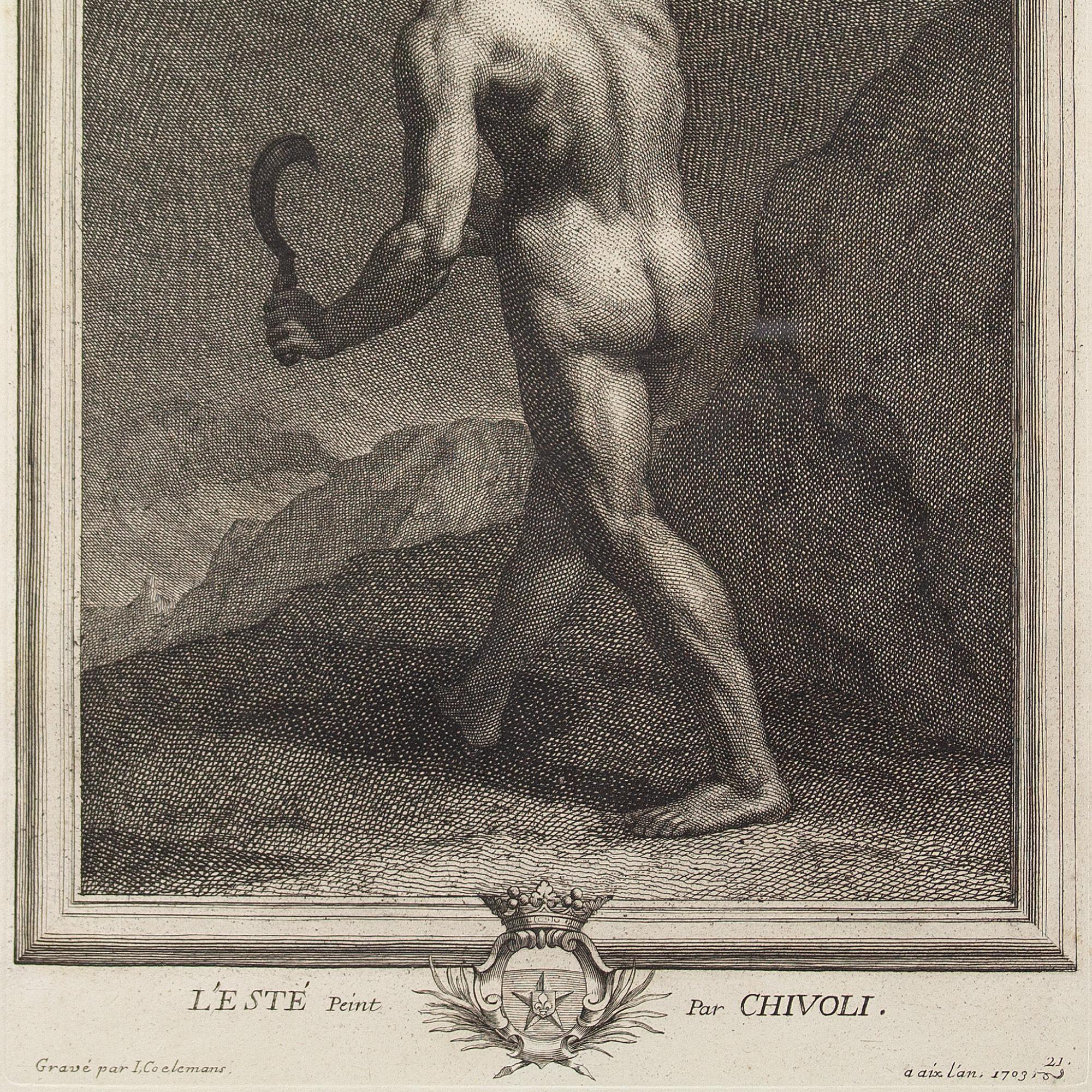 Jacques Coelemans After Chivoli, Engraving For Sale 3