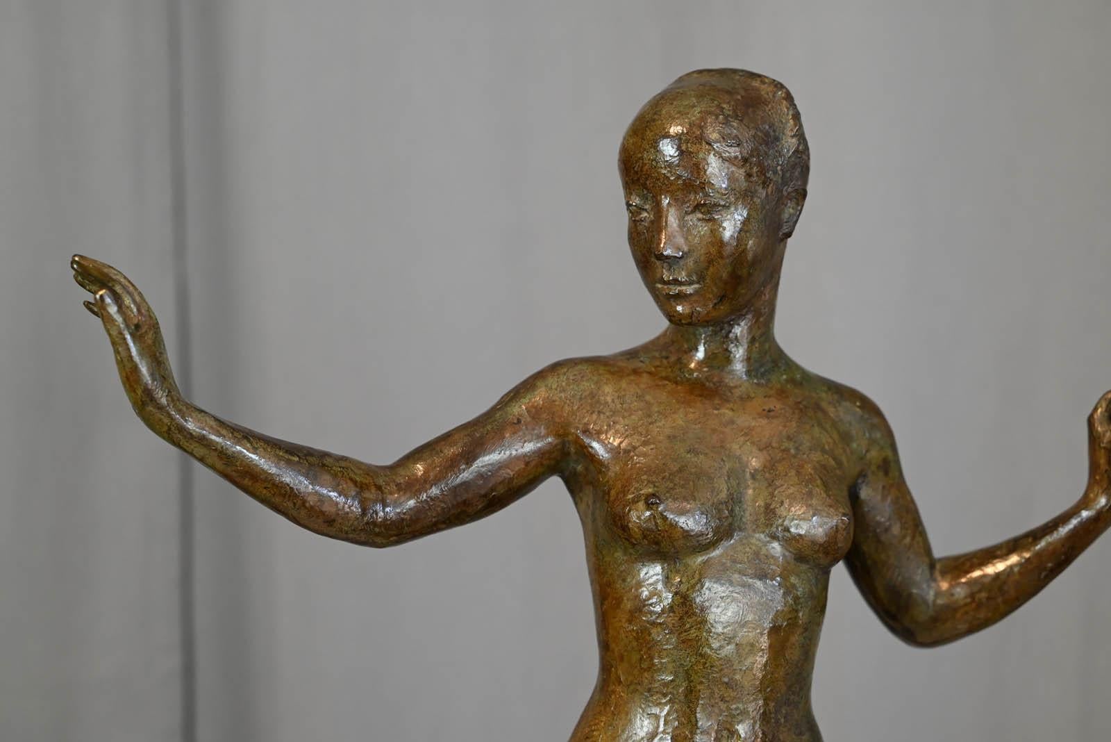 Marie – Sculpture von Jacques COQUILLAY