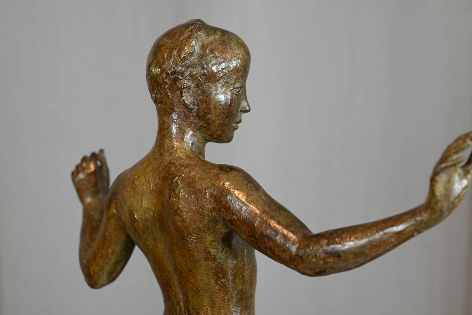 Marie (Französische Schule), Sculpture, von Jacques COQUILLAY