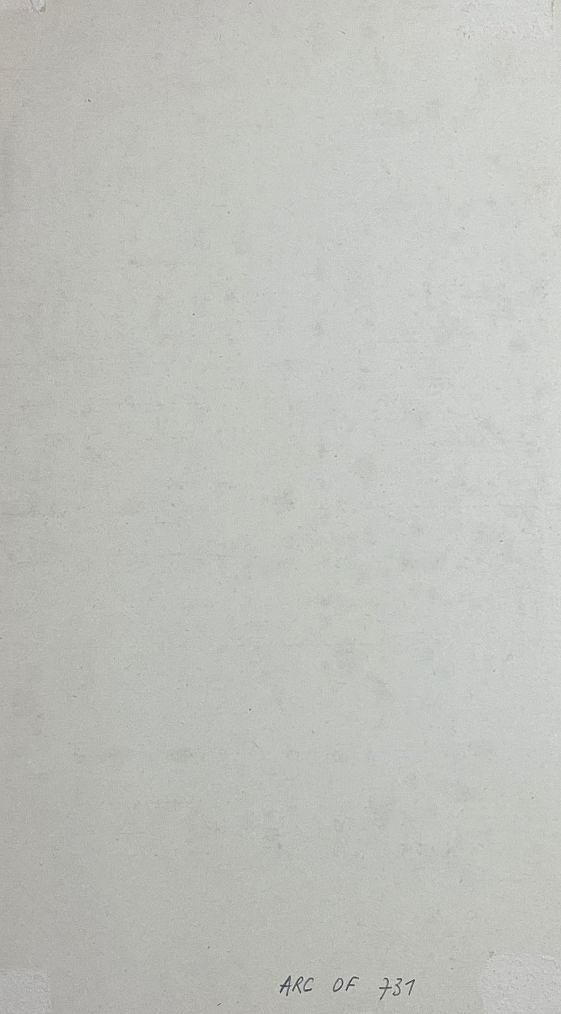 Abstrakt-expressionistische Komposition 
von Jacques COULAIS (1955-2011) Aquarell auf Karton
ungerahmt: 19 x 10,5 Zoll
Zustand: ausgezeichnet
Provenienz: Alle Gemälde, die wir von diesem Künstler zum Verkauf anbieten, stammen aus dem Studio des