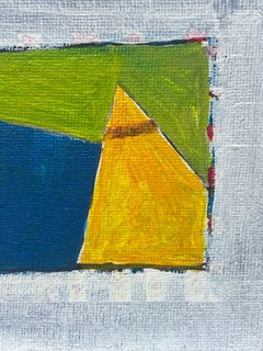 French Expressionist Abstract Original Painting Artists Studio Provenance