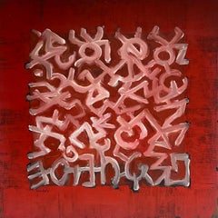 French Expressionist Abstract Original Painting Artists Studio Provenance