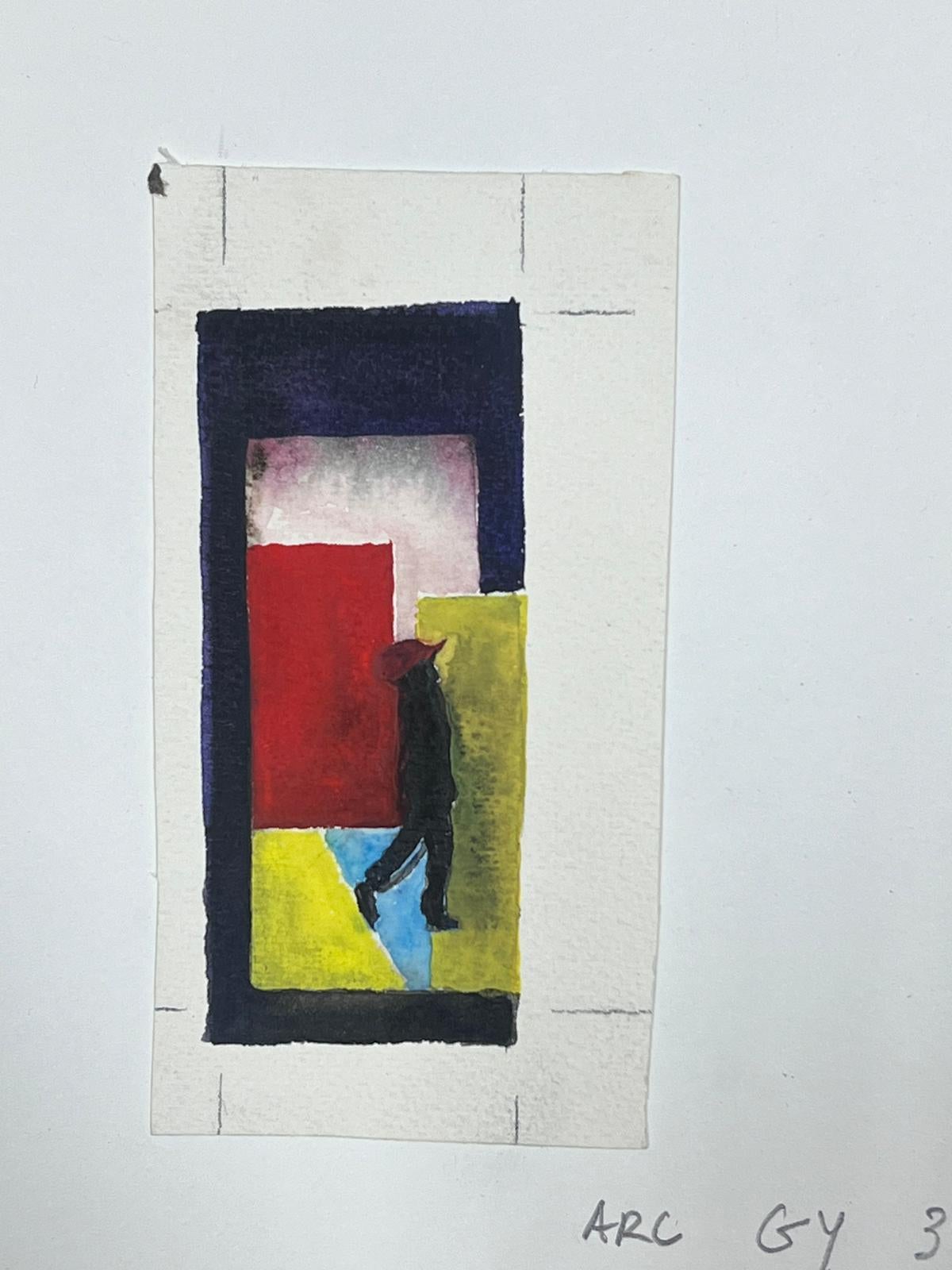 Abstraktes Originalgemälde des französischen Expressionismus (Abstrakter Expressionismus), Painting, von Jacques Coulais (1955-2011)