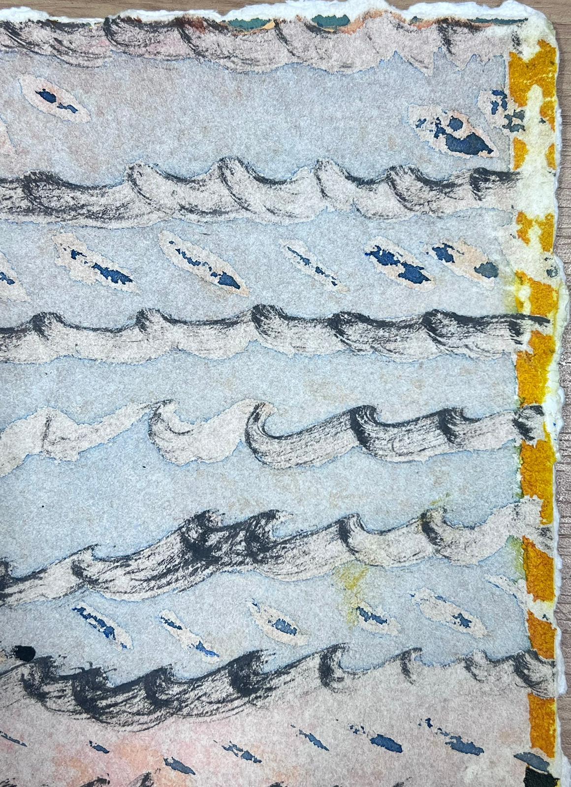 Composition expressionniste abstraite
de Jacques COULAIS (1955-2011) peinture aquarelle sur papier d'artiste
non encadré : 8.5 x 7 pouces
état : excellent
provenance : tous les tableaux de cet artiste que nous avons en vente proviennent du Studio de