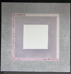 Énorme peinture abstraite expressionniste française originale Studio d'artistes Provenance