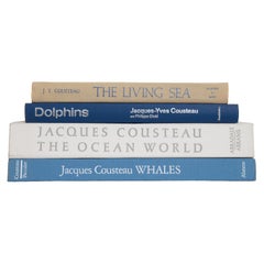 Retro Jacques Cousteau & The Ocean World Coffee Table Set