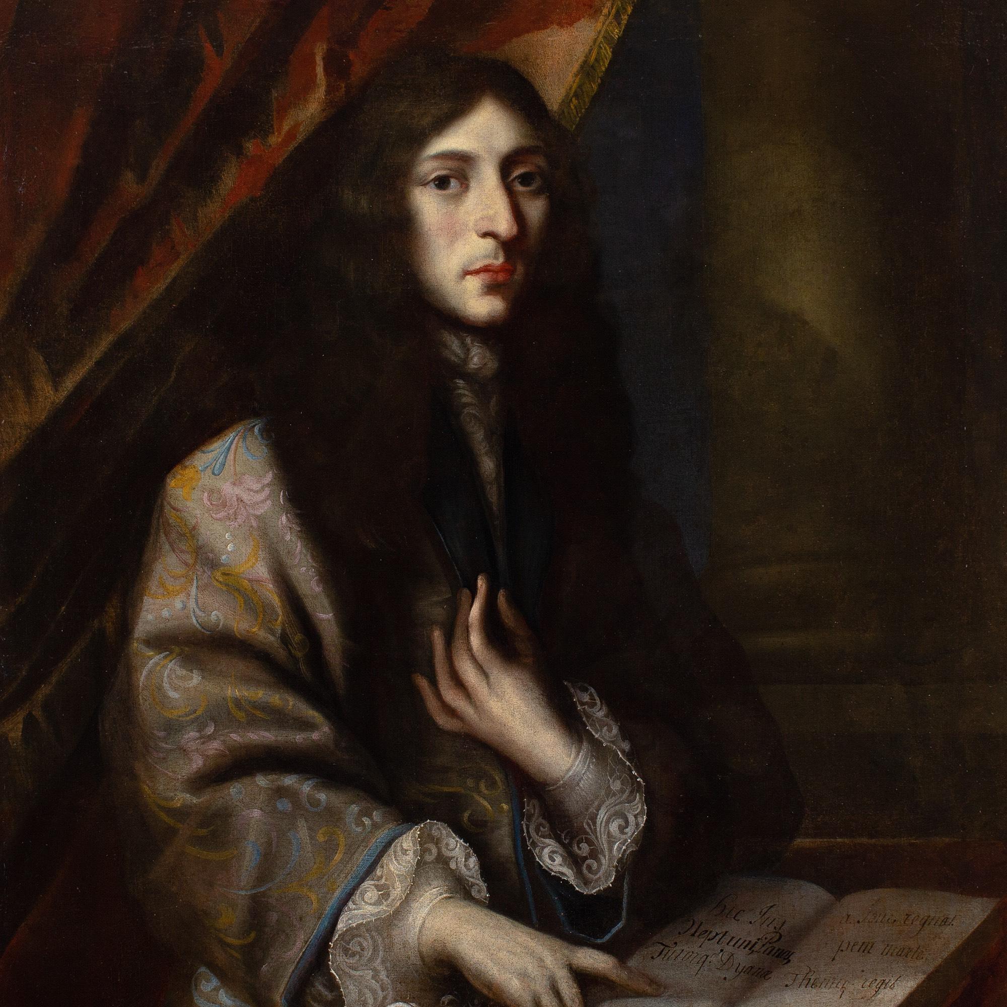 Jacques d'Agar (Cerchio), Ritratto di gentiluomo in abito di seta in vendita 6