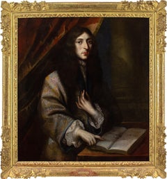 Jacques d'Agar (Circle), Portrait Of A Gentleman In A Silk Robe