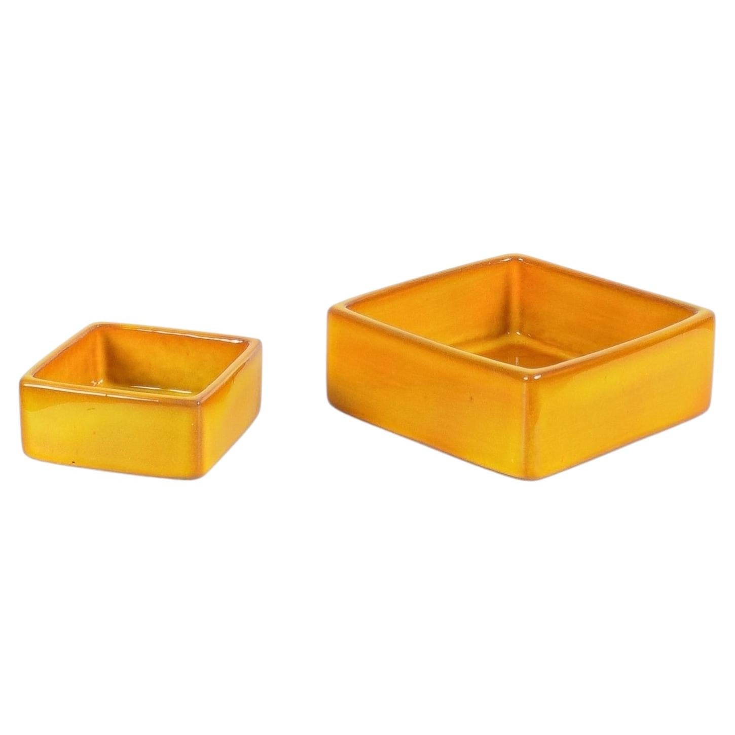 JACQUES & DANI RUELLAND - 2 vide-poches ceramic - France, circa 1960
