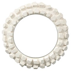 Jacques Darbaud Pair of Plaster Mirrors