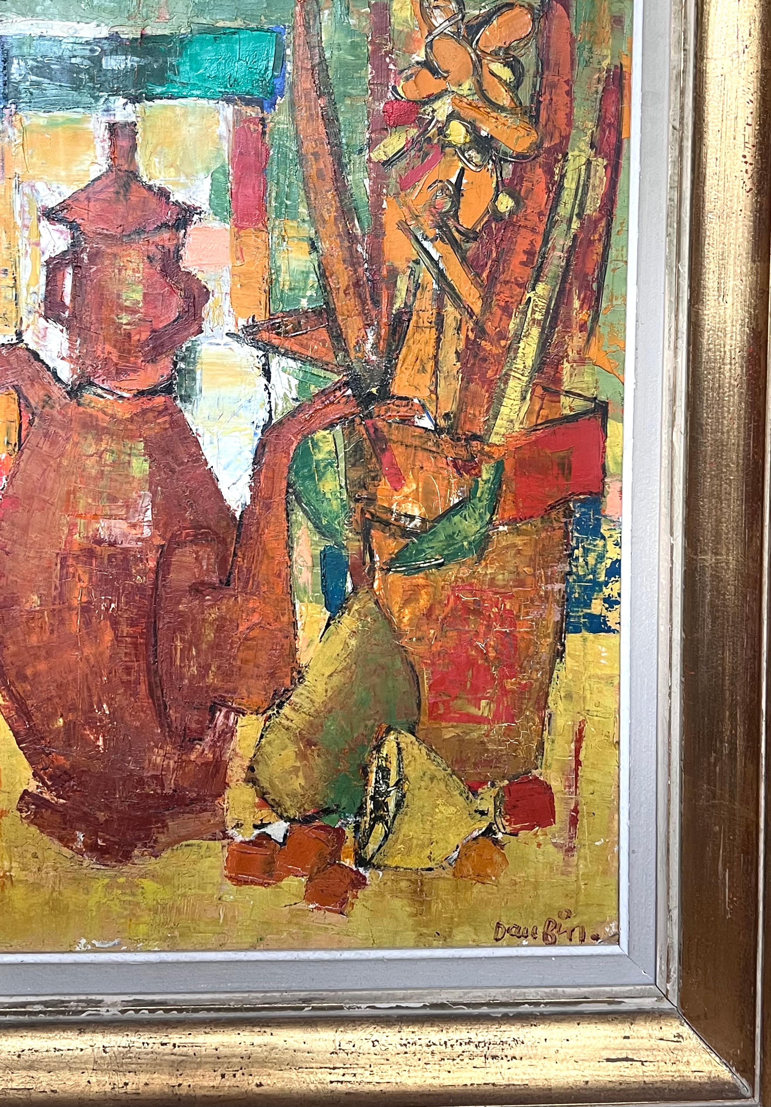 Jacques Daufin ( Geboren 1930) Französische Schule
signiert und datiert 1957
Öl auf Leinwand, gerahmt 
gerahmt: 32 x 24 Zoll
Leinwand: 26 x 18 Zoll
Provenienz: Privatsammlung
Condit: sehr guter Zustand

Für weitere Informationen wenden Sie sich