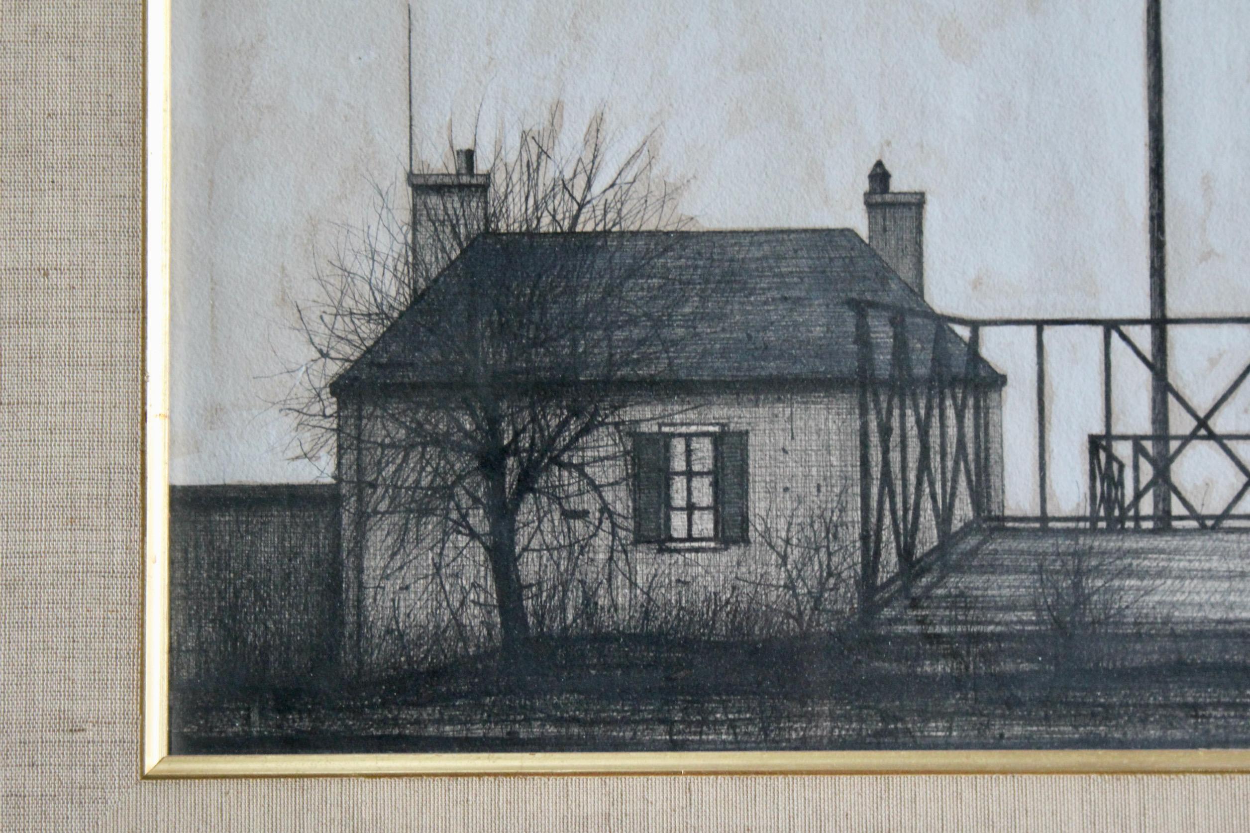 Jacques Deperthes ink on paper In Good Condition For Sale In grand Lancy, CH