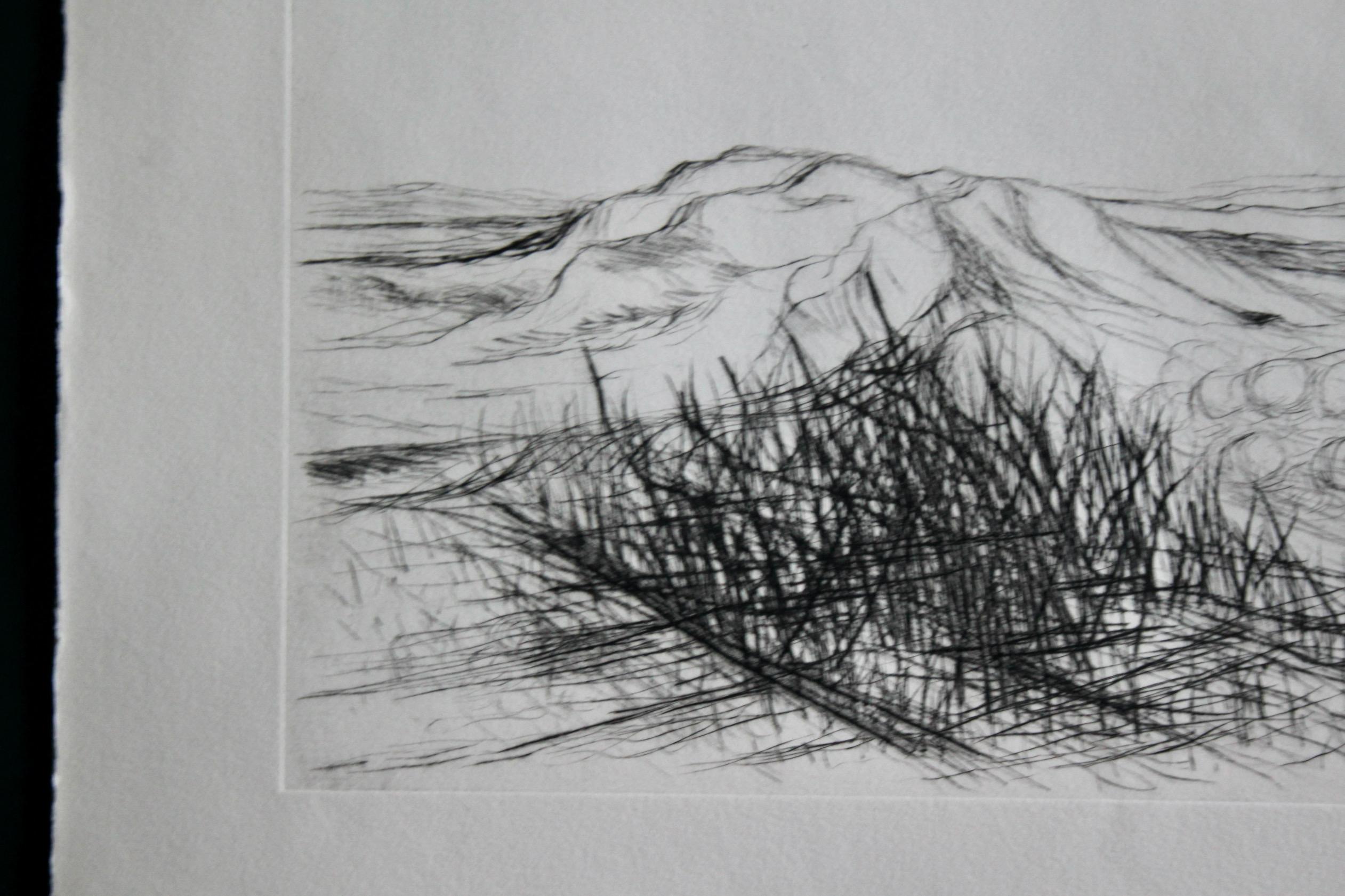 Français Jacques deperthes lithographie circa 1970 en vente
