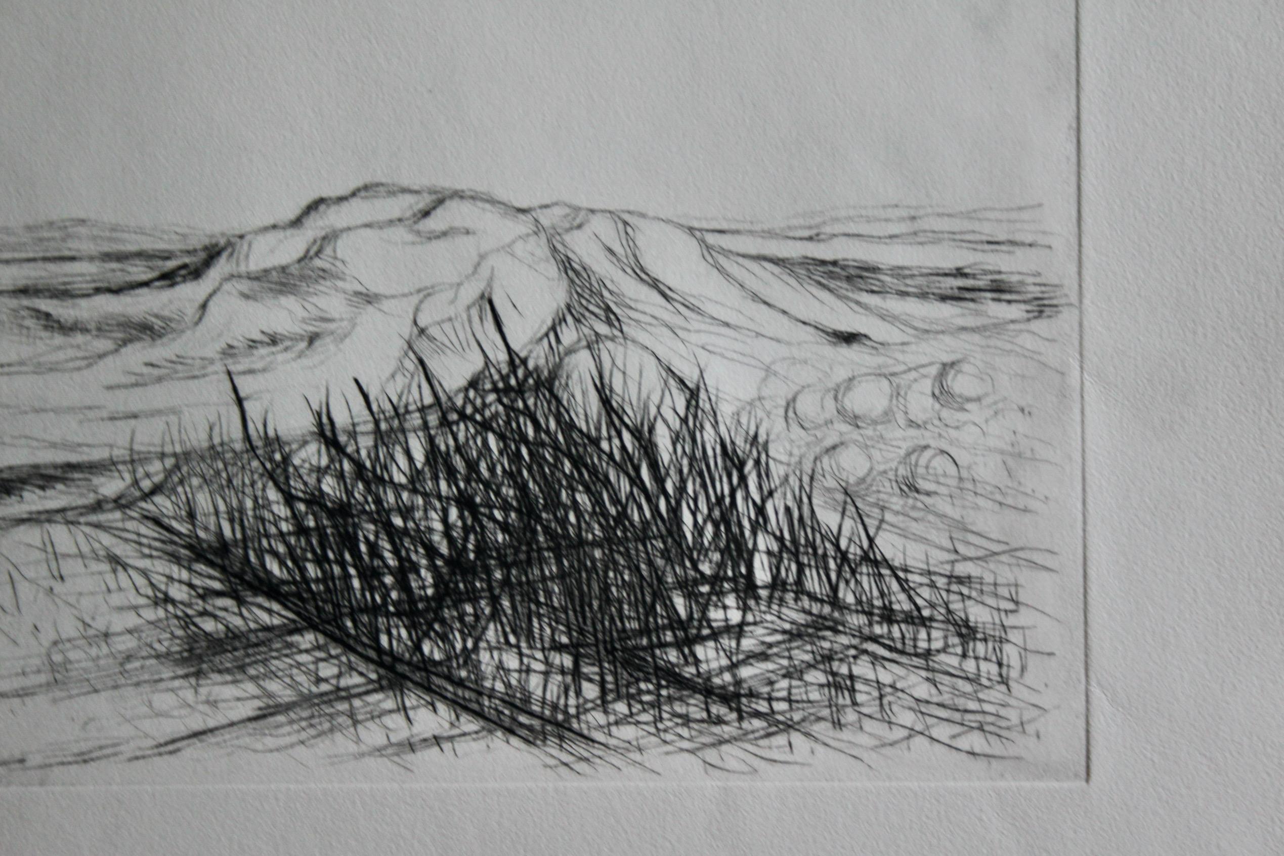 Fin du 20e siècle Jacques deperthes lithographie circa 1970 en vente