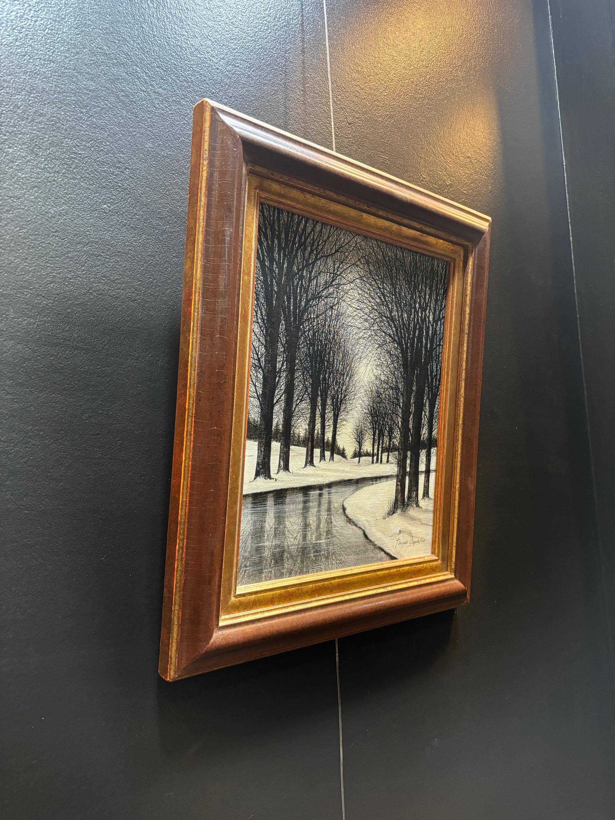 Neklo par Jacques Deperthes - Huile sur toile 33x41 cm 1